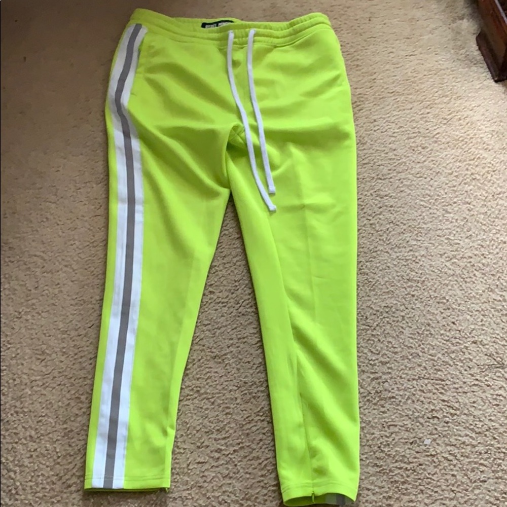 Lime Green Joggers